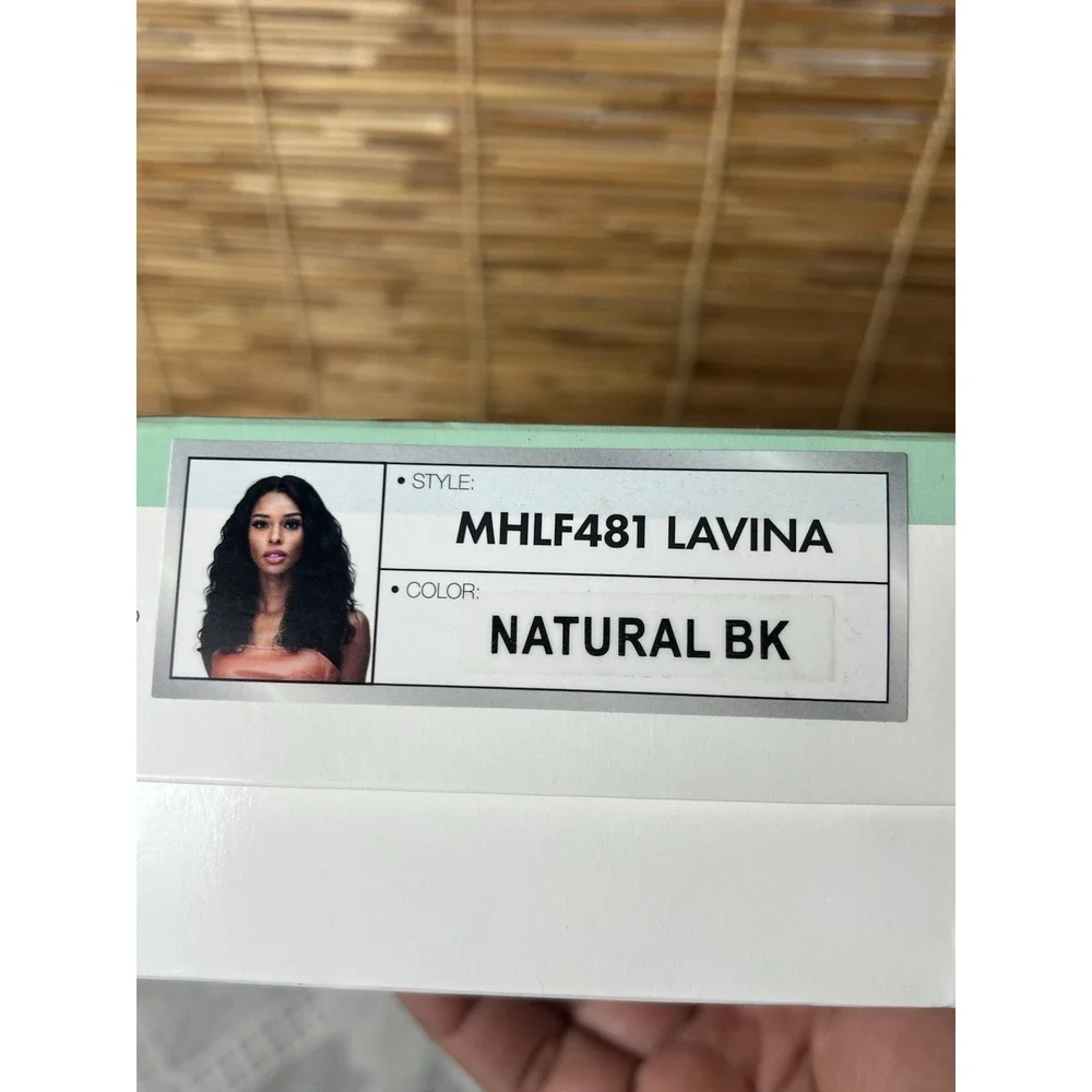 Bobbi Boss 100% Unprocessed HD Boss Lace Wig - MHLF481 LAVINA Natural Bk